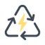 Renewable Energy Cycle Icon, cycle,renewable energy,sustainability
