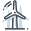 Wind Turbine Icon, wind turbine,renewable energy,wind power