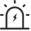 Early Warning Query Icon, warning,query