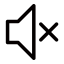 Closed Sound Icon, closed,sound