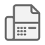 Fax Machine Icon, fax machine,office,device