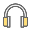 Headphones Icon, headphones,audio,multimedia