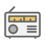 Radio Icon, radio,music,multimedia