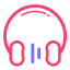 Headphones Icon, headphones,audio,pause