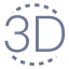 3D Icon, 3D,functionality
