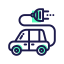 Electric Vehicle Icon, car,electric vehicle