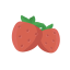 Dried Strawberry Icon, dried strawberry,fruit