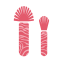 Tiger - Stripe Beauty Tools Icon, beauty tools,makeup,tiger stripe