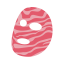 Tiger - Stripe Face Mask Icon, face mask,skincare,tiger stripe