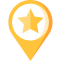 Favourite Location Pin Icon, favourite,pin,location