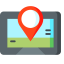 GPS Navigator Location Pin Icon, GPS,navigator,pin