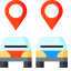 Traffic Location Pins Icon, location,pin,traffic