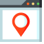 Website Location Pin Icon, location,pin,website