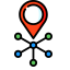 Links Location Icon, links,location,connection