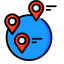 Locations Icon, globe,locations,pin