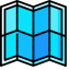 Map Icon, folded,map,navigation