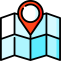 Map Icon, folded,location,map