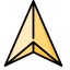Navigation Arrow Icon, arrow,direction,navigation