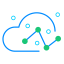 Cloud Database Icon, Cloud Database,IoT,Big Data