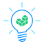 Data Empowerment & Application Icon, Data Empowerment,Data Application,IoT