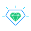 Diamond Service & VIP Icon, Diamond Service,VIP,IoT