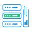 Server Data Transfer & Performance Icon, Data Transfer,Performance,Server