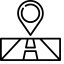 Road Location Icon, road,location pin