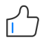 Like Icon, like,thumbs up,approval