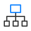 Organization Icon, organization,hierarchy,structure