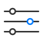 Settings Icon, options,settings,sliders