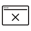 Error Icon, error,browser