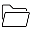 Opened Folder Icon, folder,opened