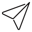 Paper Plane Icon, paper plane,send
