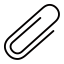 Paperclip Icon, attach,link,paperclip