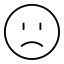 Sad Face Icon, emotion,sad