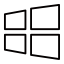 Windows Icon, grid,squares,windows