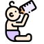 Baby Drinking Bottle Icon, baby,drinking bottle