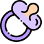 Baby Pacifier Icon, baby,pacifier