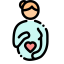 Maternity with Baby Icon, baby,maternity