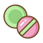 Powder Puff Icon, powder puff,makeup tool