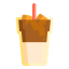 Ice Latte Icon, ice latte,coffee drink