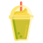 Matcha Latte Icon, matcha latte,coffee drink
