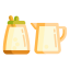 Sugar & Milk Icon, sugar & milk,coffee additives