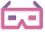 3D Glasses Icon, 3D glasses,entertainment,media