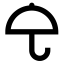 Line Umbrella Icon, umbrella,line