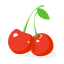 Cherries Icon, cherry,fruit