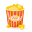 Popcorn Icon, popcorn,snack