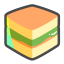Square Cake Icon, cake,square cake