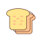 Bread Slice Icon, bread,slice