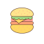 Hamburger Icon, fast food,hamburger